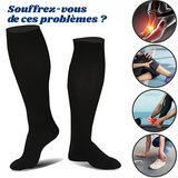 2 paires de Chaussettes de Compression – Circulation Améliorée + 1 paire OFFERTE