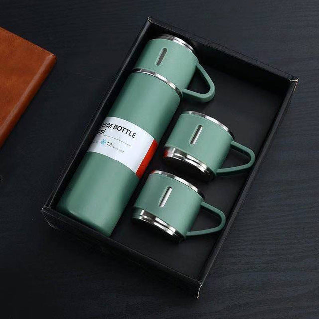 Thermos de voyage + 2 Tasses OFFERTES