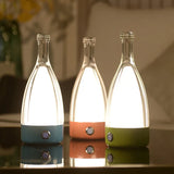 Lampe de table créative en forme de bouteille de vin