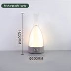 Lampe de table créative en forme de bouteille de vin