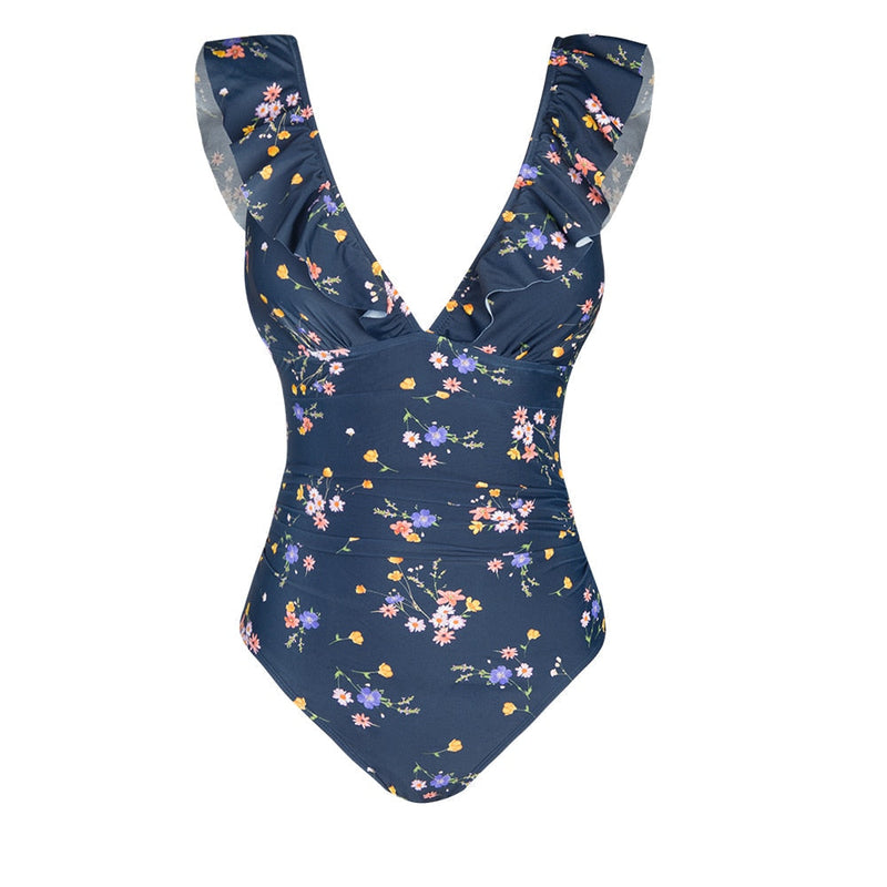 Maillot de bain 1PC à volants