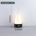 Lampe de table créative en forme de bouteille de vin