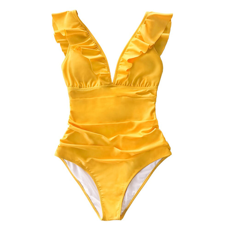 Maillot de bain 1PC à volants