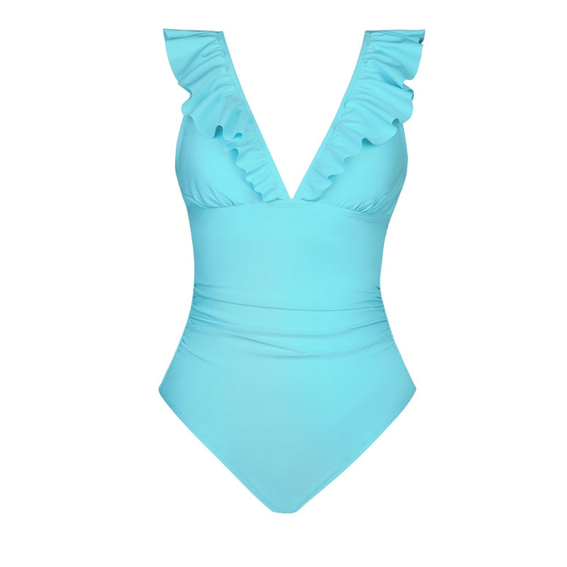 Maillot de bain 1PC à volants