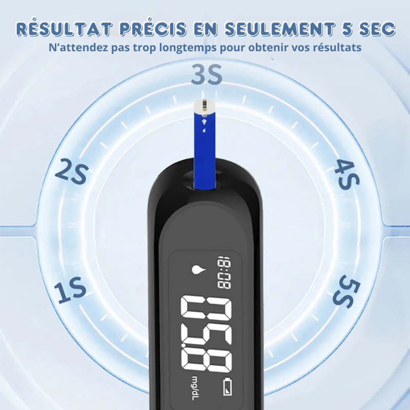 Appareil de Mesure Glycémique - Facile & Rapide