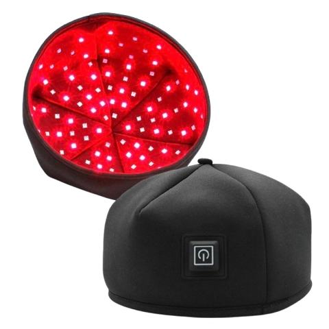 Bonnet de Photothérapie Infrarouge - Anti Perte de cheveux et Favorise la pousse