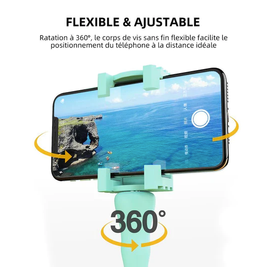 Support de téléphone Worm 360°