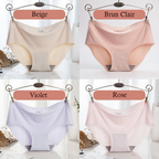 Culotte en soie glacée sans couture