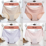 Culotte en soie glacée sans couture