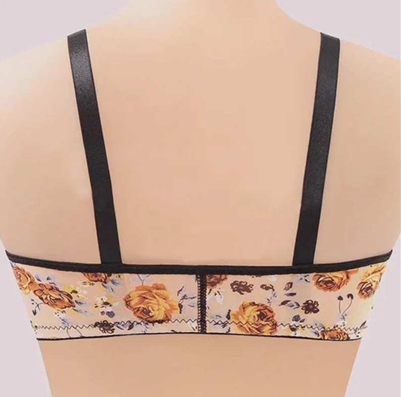 Soutien gorge fermeture à l'avant - Motifs fleuris