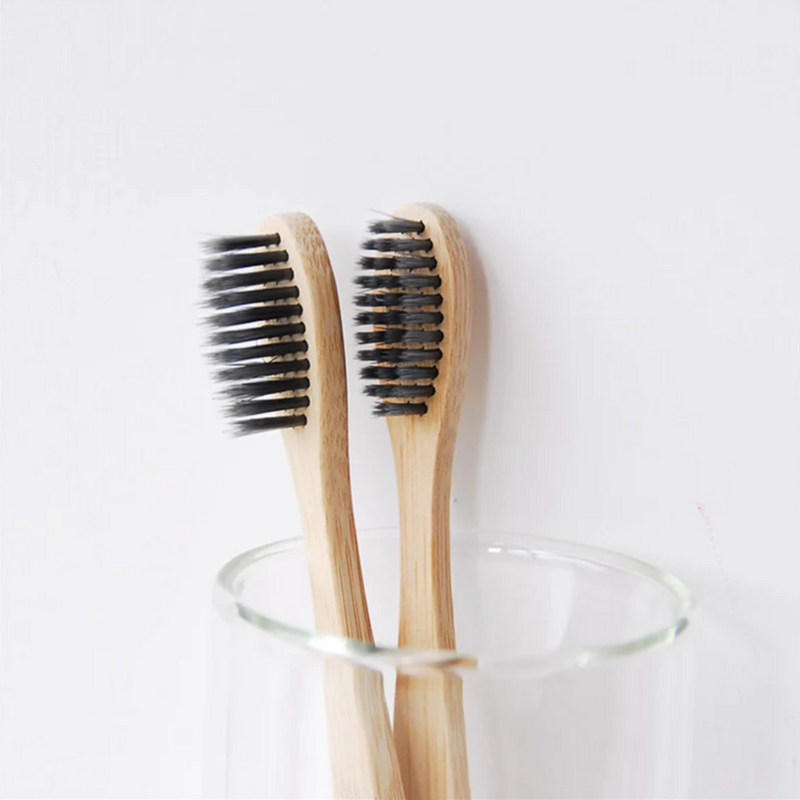 Brosse à dents en Bambou - Pack économique X10