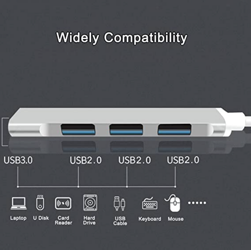 HUB multi-USB - Type C