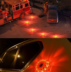 Lot de 2 Balises de Signalisation d'Urgence