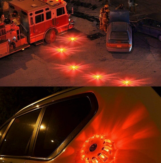 Lot de 2 Balises de Signalisation d'Urgence