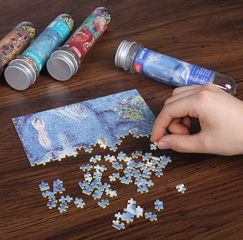 Mini Puzzle 150PCS dans tube à essai - 1 ACHETÉ = 1 OFFERT