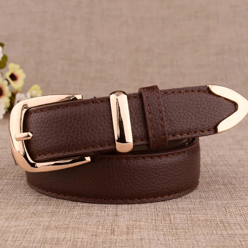 Ceinture élégante en Cuir PU pour femme