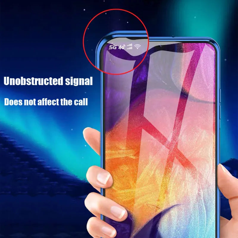 Coque Verre Trempé magnétique pour Samsung