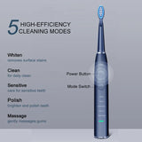 Brosse à dents électrique sonique 5 modes