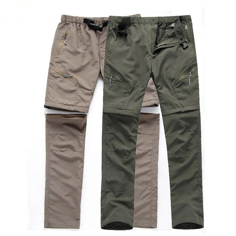 Pantalon Short 2 en 1 pour Homme - Léger et imperméable