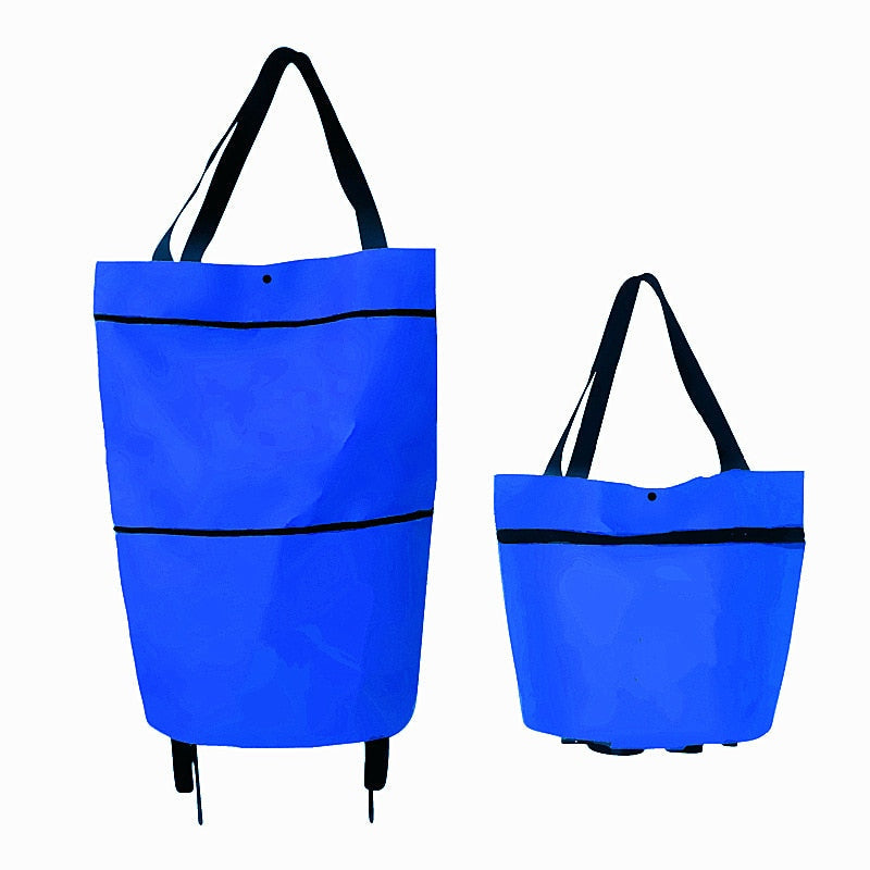 Sac de shopping pliable 2 en 1