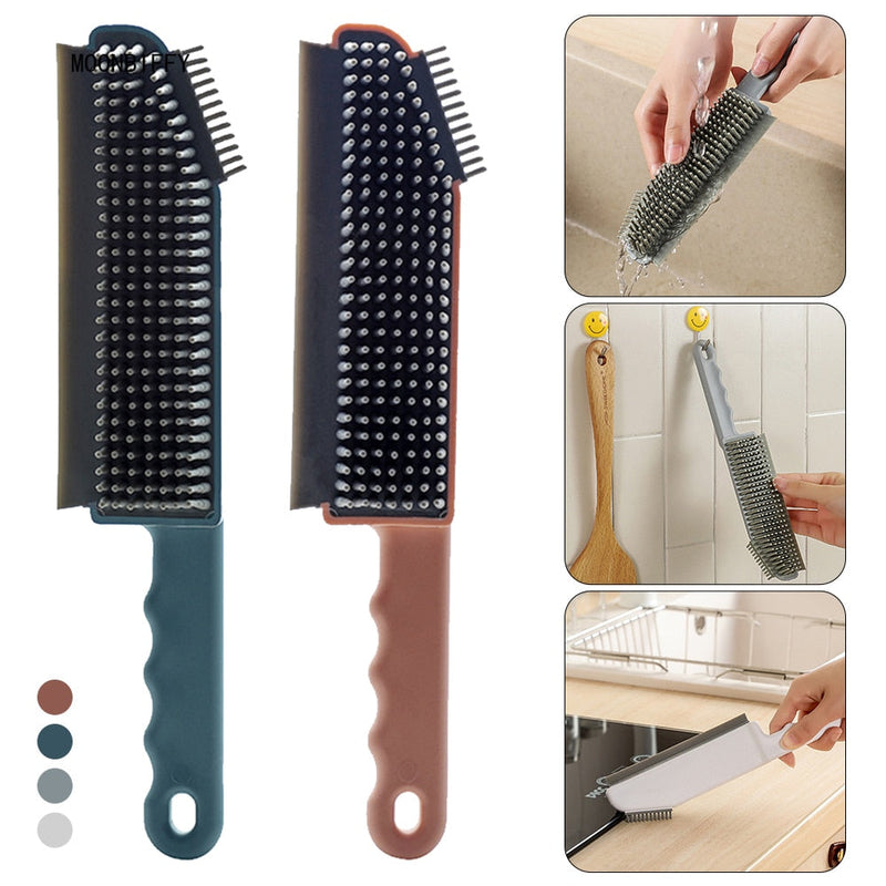 Brosse de nettoyage en silicone 3 en 1