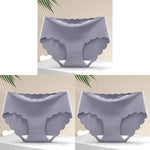 Lot de 3 culottes sans coutures et élastiques