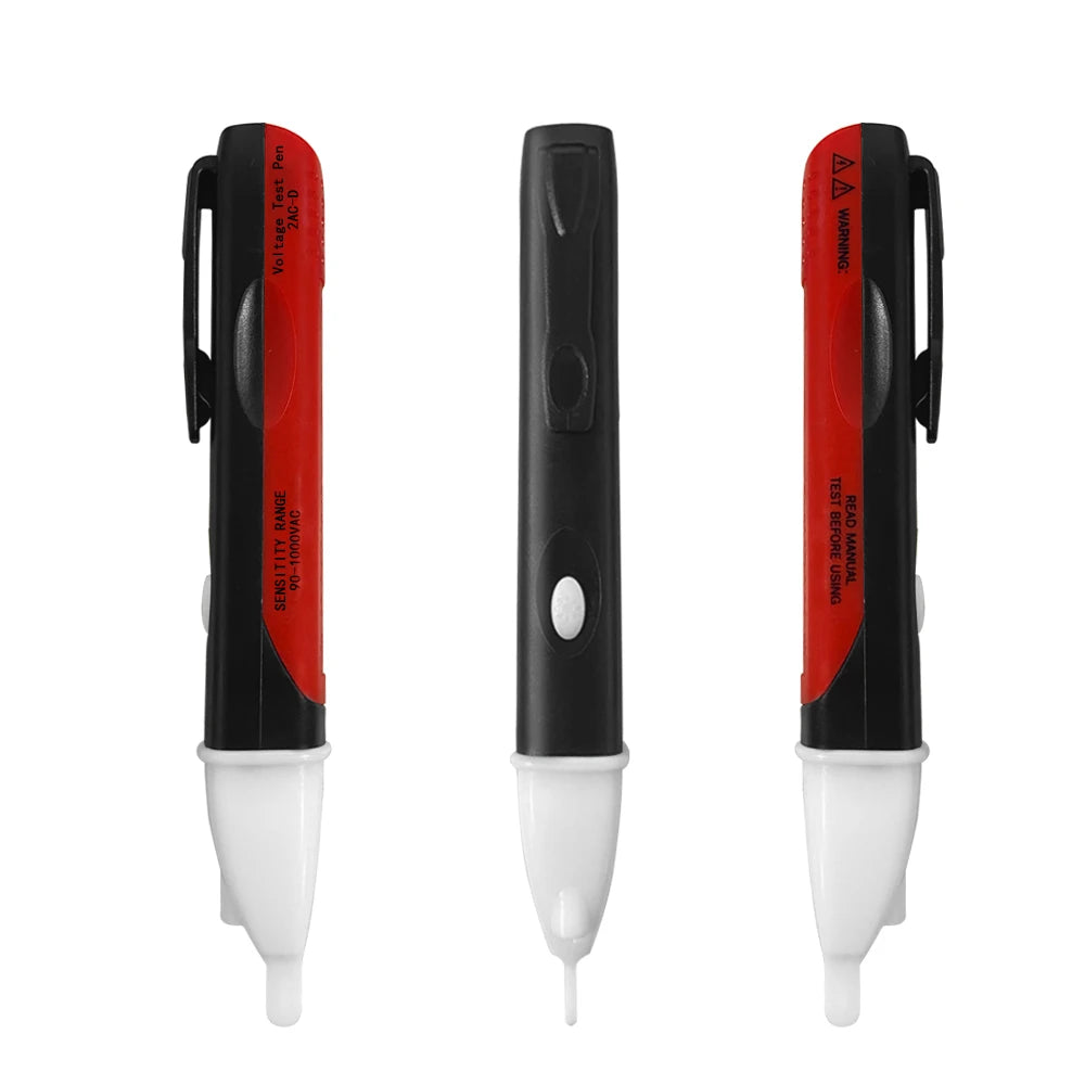 Détecteur de Tension Sans Contact 90-1000V – Stylo Testeur Électrique avec Indicateur LED