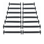 QUICK LAZY SHOELACE - 14x Lacets en silicone sans laçage