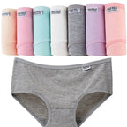 Lot de 7 Culottes en Coton Côtelée à Petit Noeud