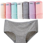 Lot de 7 Culottes en Coton Côtelée à Petit Noeud