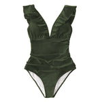 Maillot de bain 1PC à volants