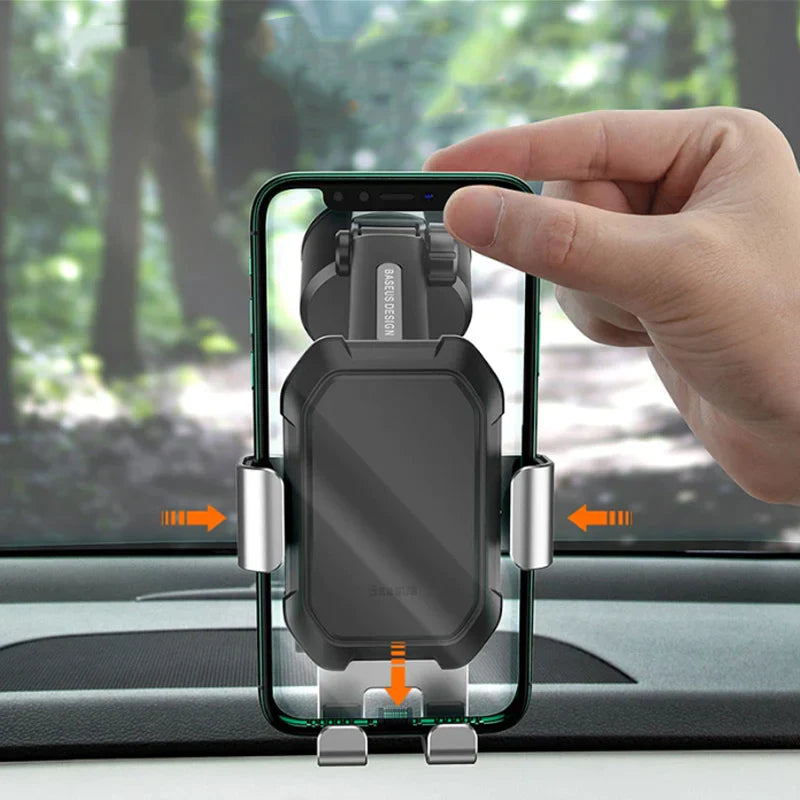Support de téléphone rotatif avec fermeture automatique
