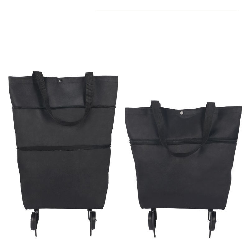 Sac de shopping pliable 2 en 1