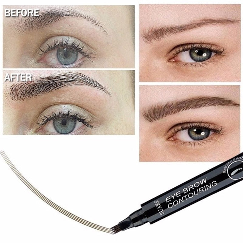 BROW PEN - Stylo feutre à sourcils 4 pointes précises