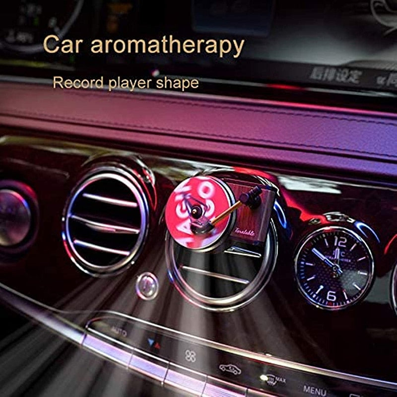 Parfum en forme de lecteur de disque pour voiture