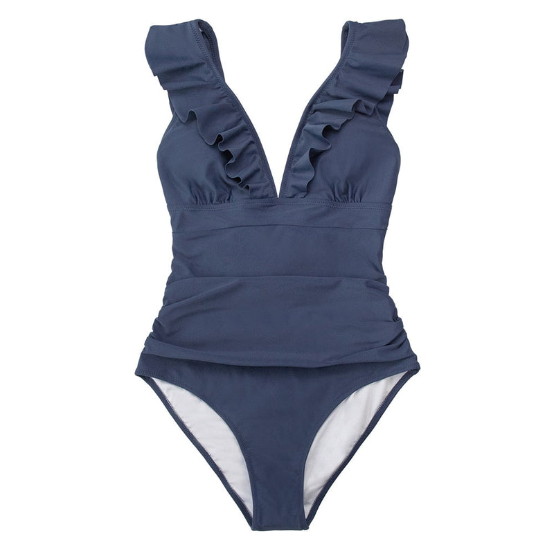 Maillot de bain 1PC à volants