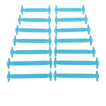 QUICK LAZY SHOELACE - 14x Lacets en silicone sans laçage