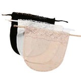 Cache décolleté en dentelle à clipser