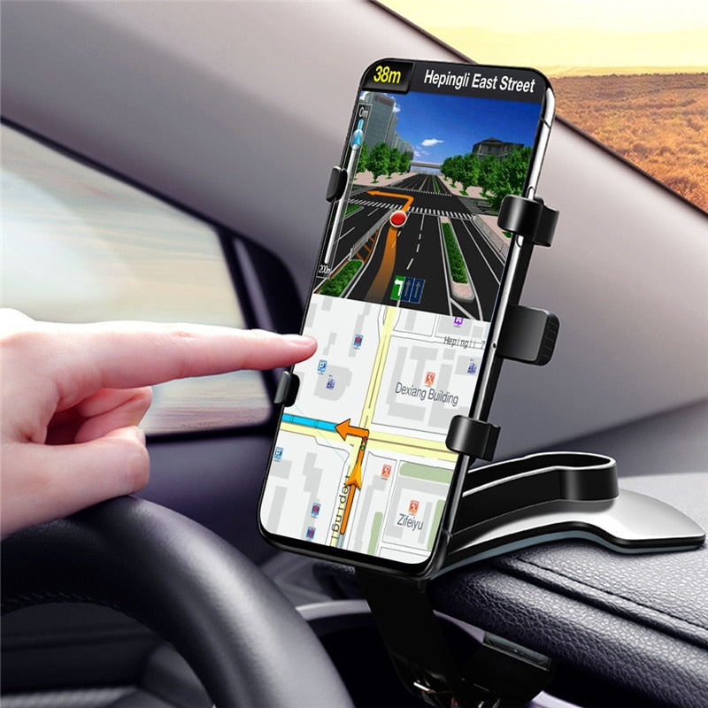 Support de voiture pour téléphone - polyvalent et rotatif