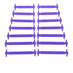QUICK LAZY SHOELACE - 14x Lacets en silicone sans laçage