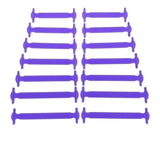 QUICK LAZY SHOELACE - 14x Lacets en silicone sans laçage
