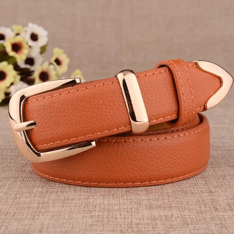 Ceinture élégante en Cuir PU pour femme