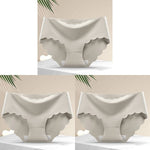 Lot de 3 culottes sans coutures et élastiques