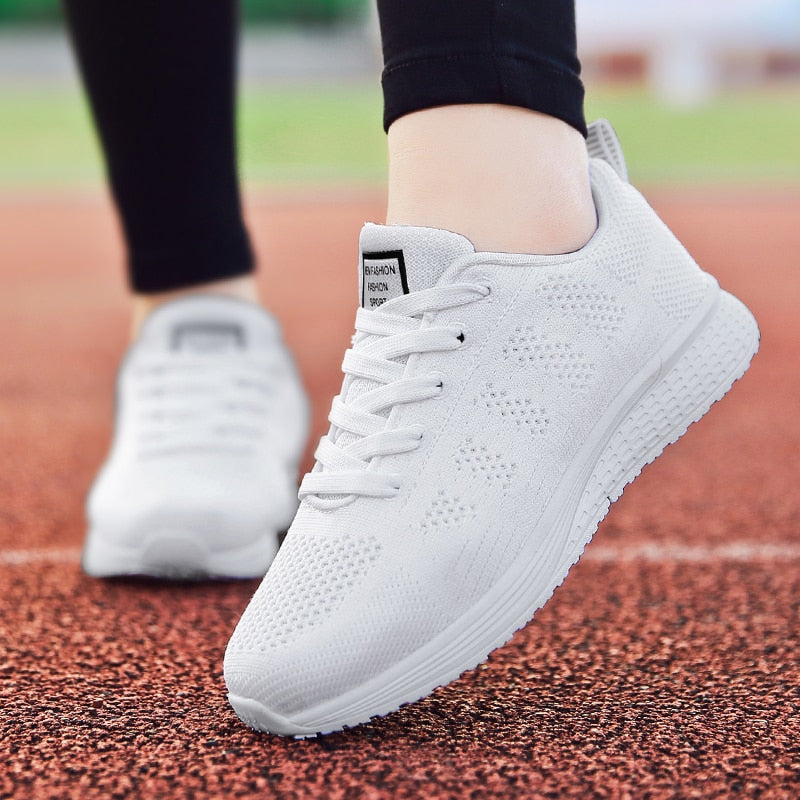 Baskets running respirantes pour Femme