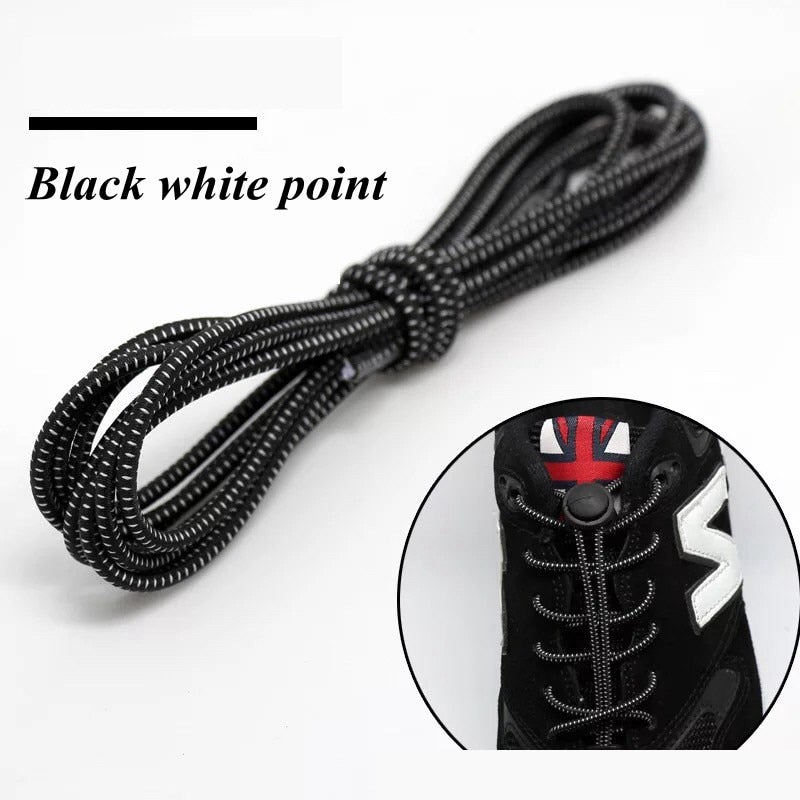 Lacets automatiques facile à nouer - LACET NOIR OFFERT