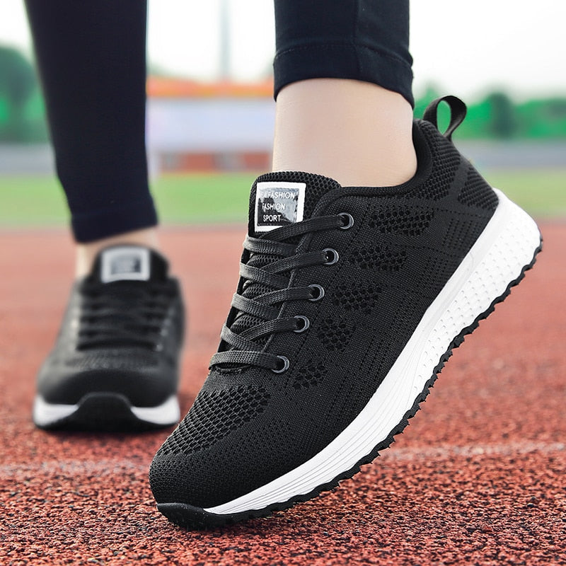 Baskets running respirantes pour Femme