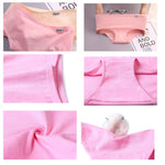 Lot de 7 Culottes en Coton Côtelée à Petit Noeud