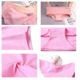 Lot de 7 Culottes en Coton Côtelée à Petit Noeud