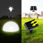 5x Spot lumineux solaire imperméable