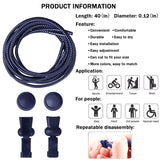 Lacets automatiques facile à nouer - LACET NOIR OFFERT